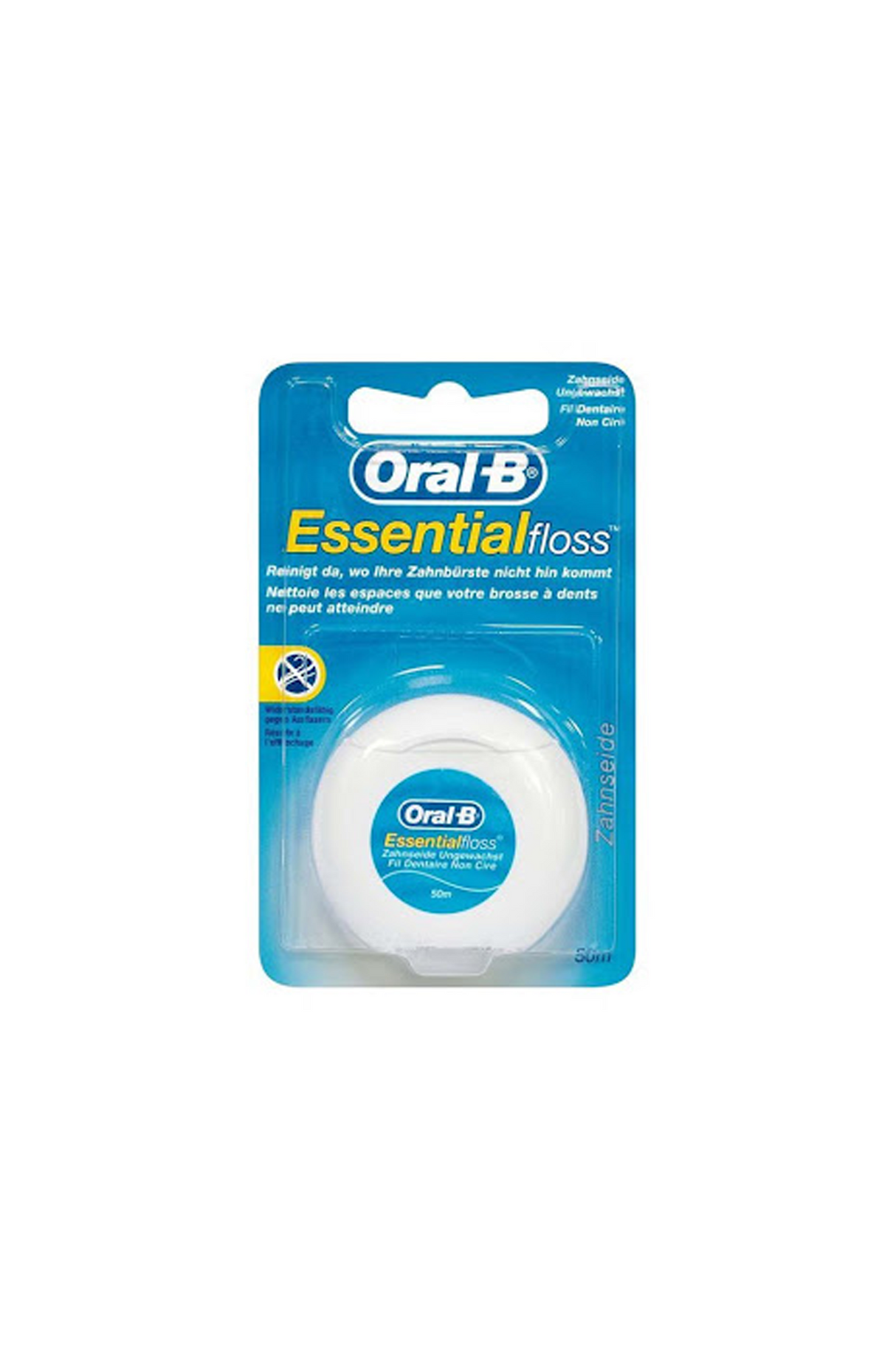 oral b essential floss no wax 50ml