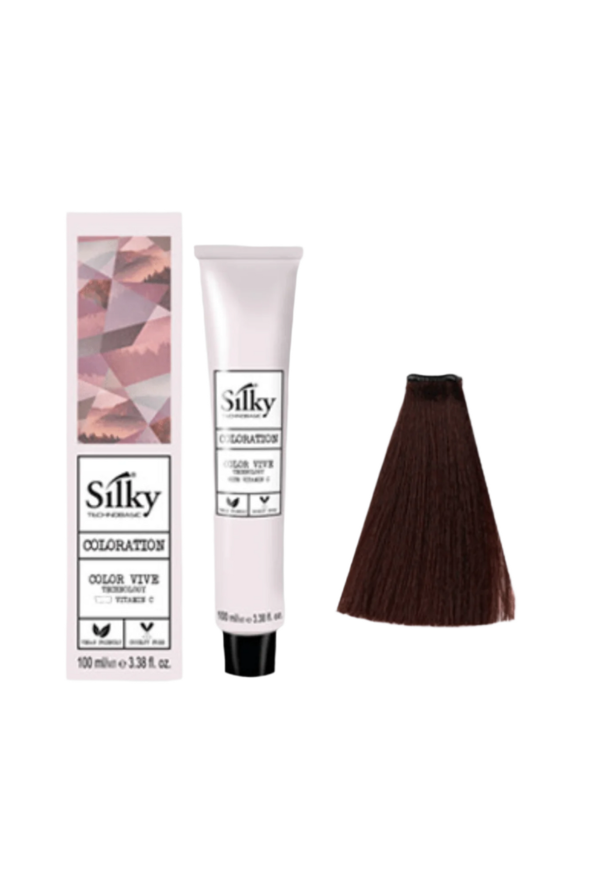 silky hair color 5.53 100ml