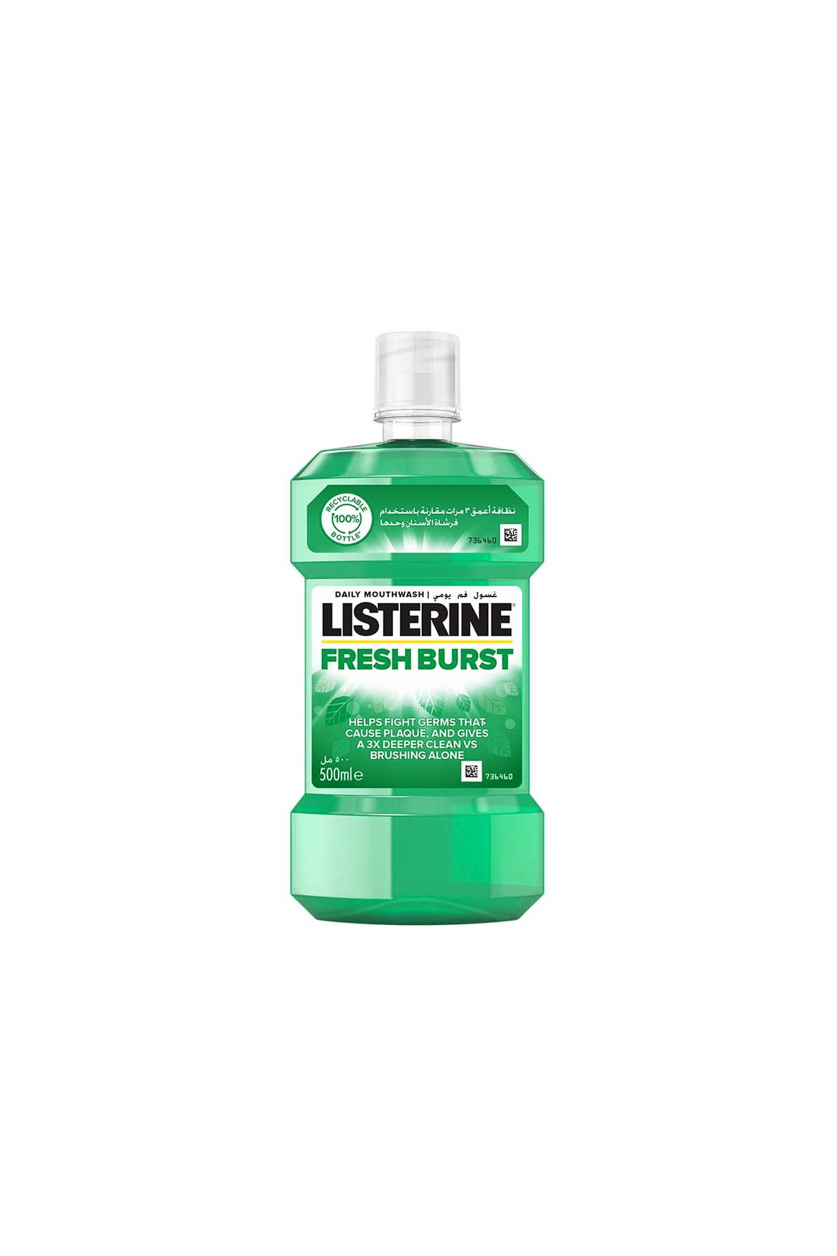 listerine mouth wash fresh burst 500ml indonesia