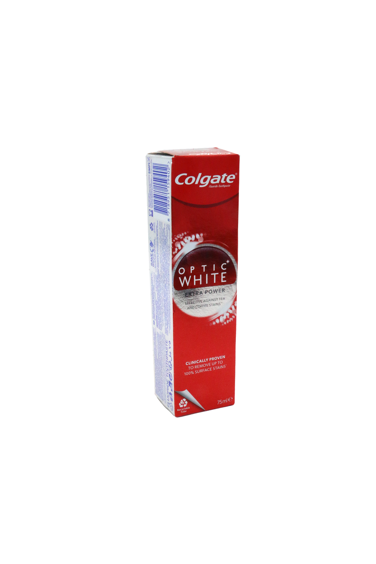 colgate tooth paste optic white sparkling white 75ml