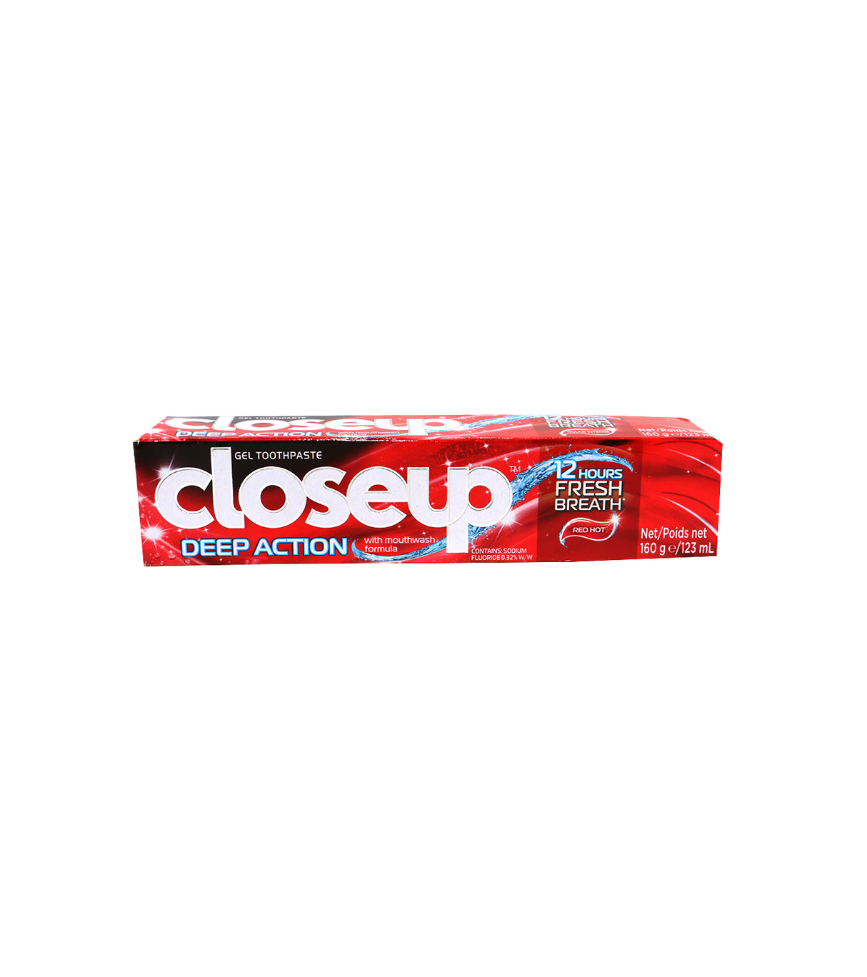 close up tooth paste red hot triple fresh 160g vietnam