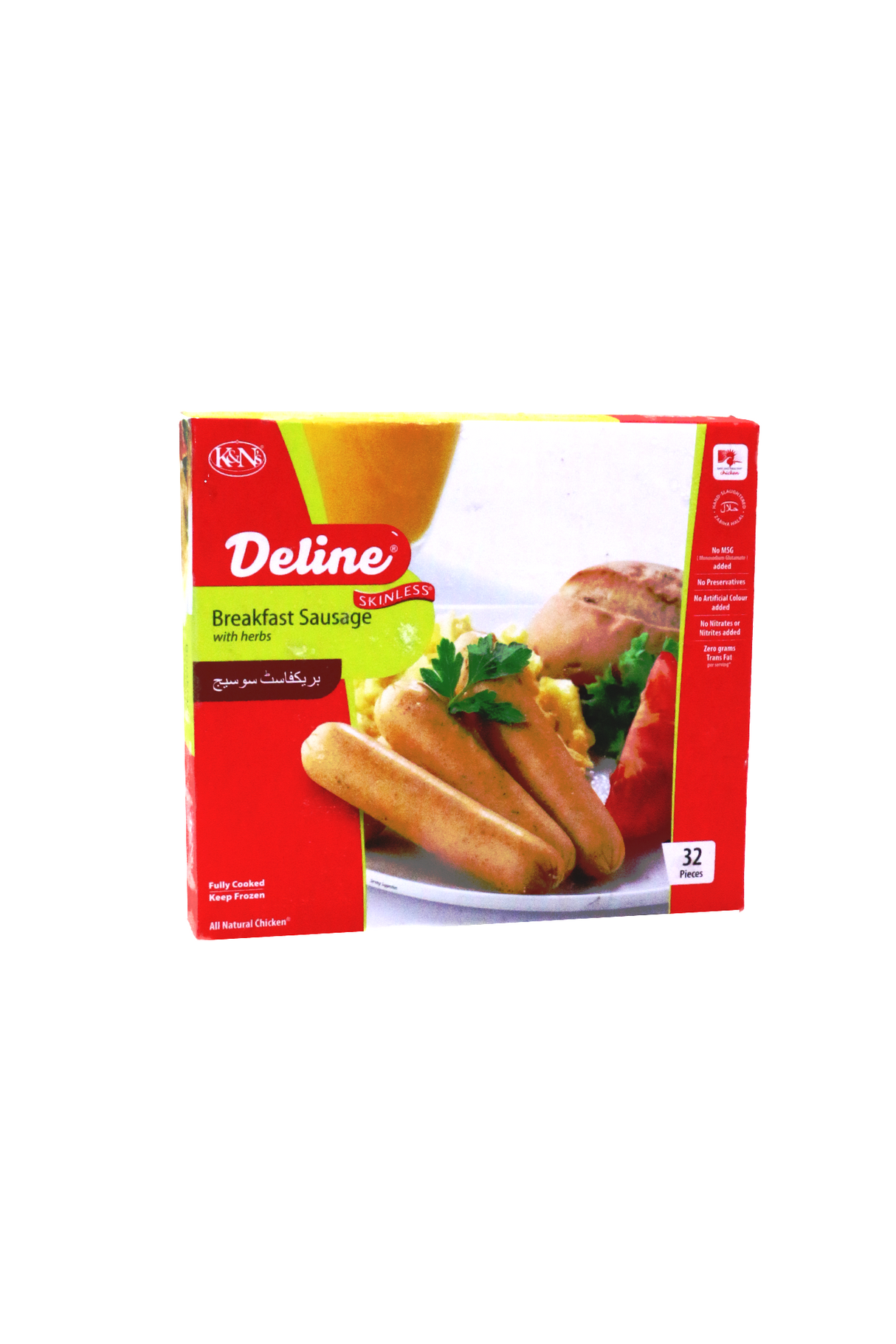 k&n breakfast sausage & herbs 0.72