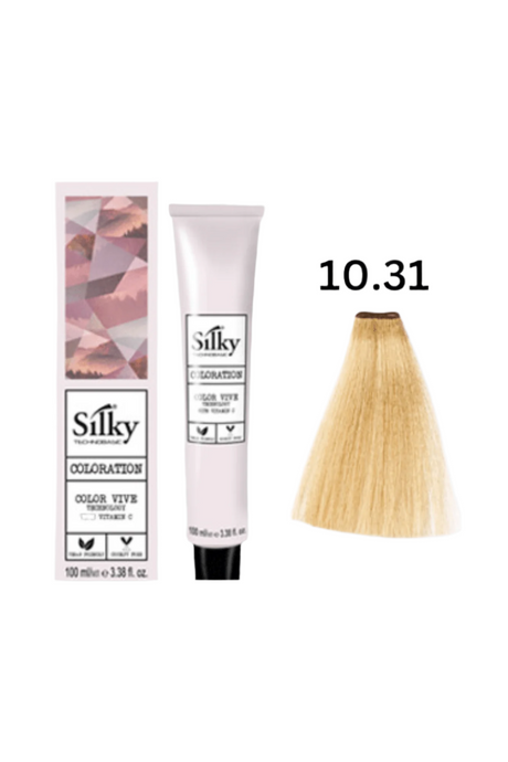 silky hair color 10.31 100ml