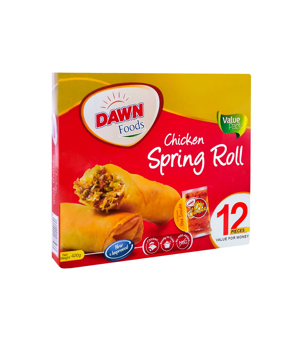 dawn spring roll chicken 420g