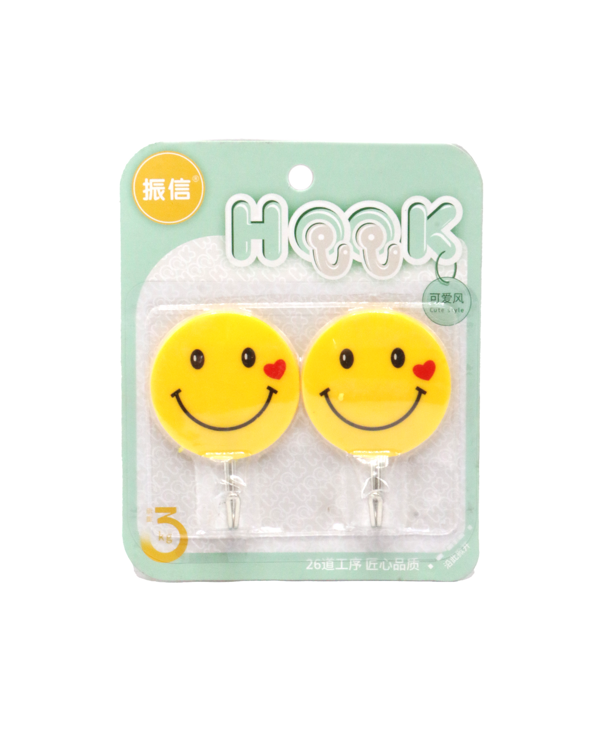 sticky hook 2pc china 9807