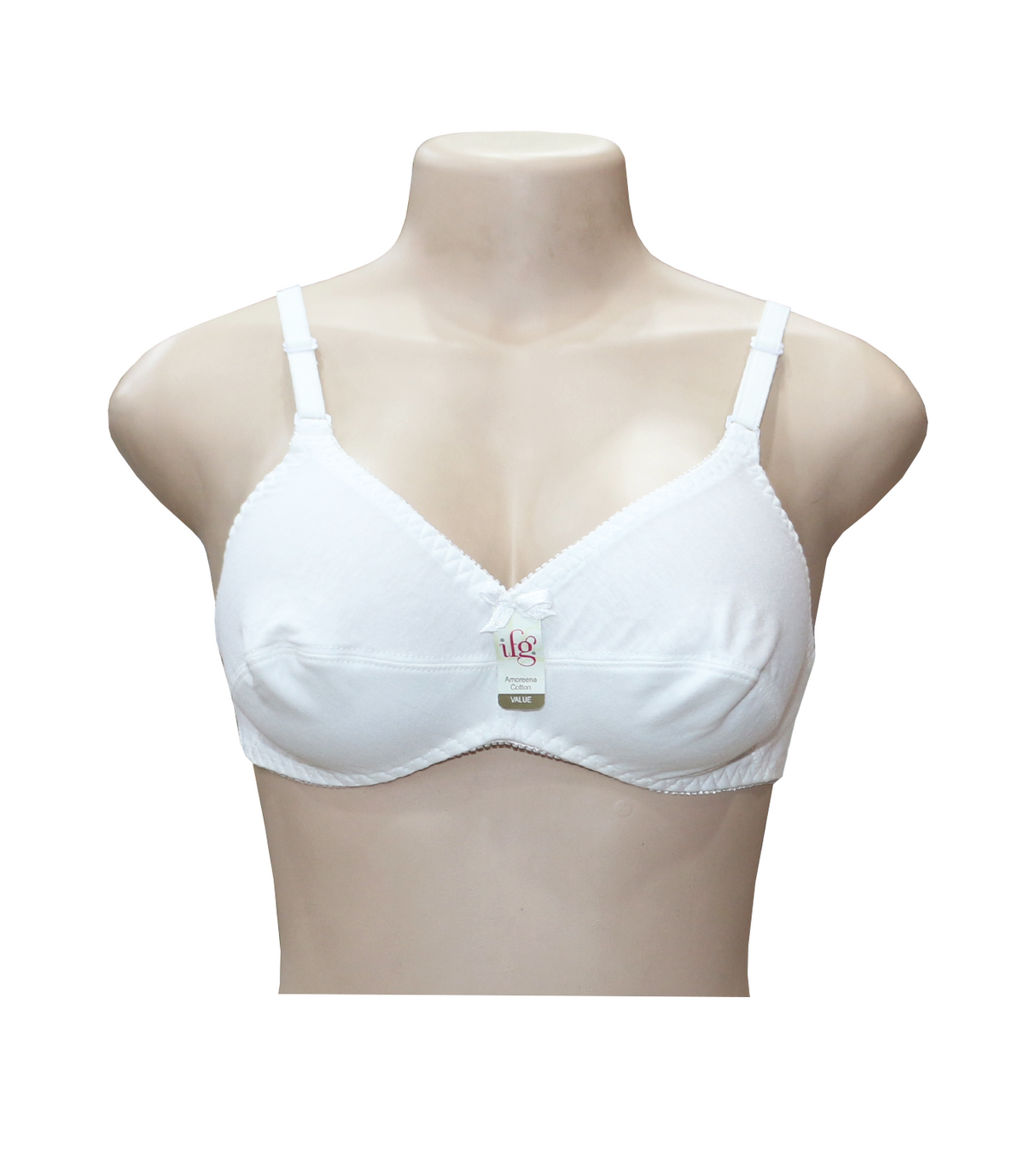 ifg bra amoreena cotton white 38b