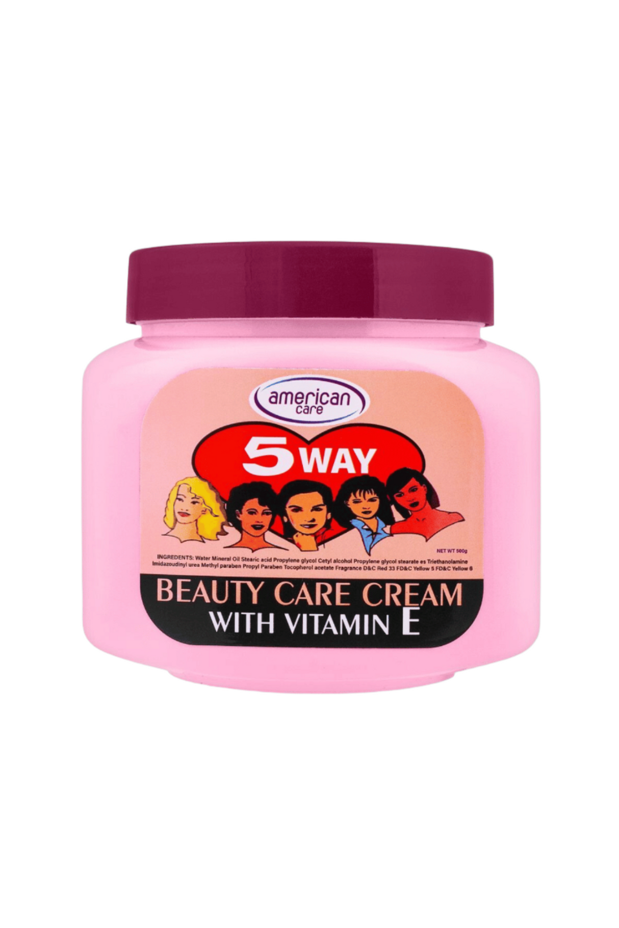 american care 5way beauty care cream 500g