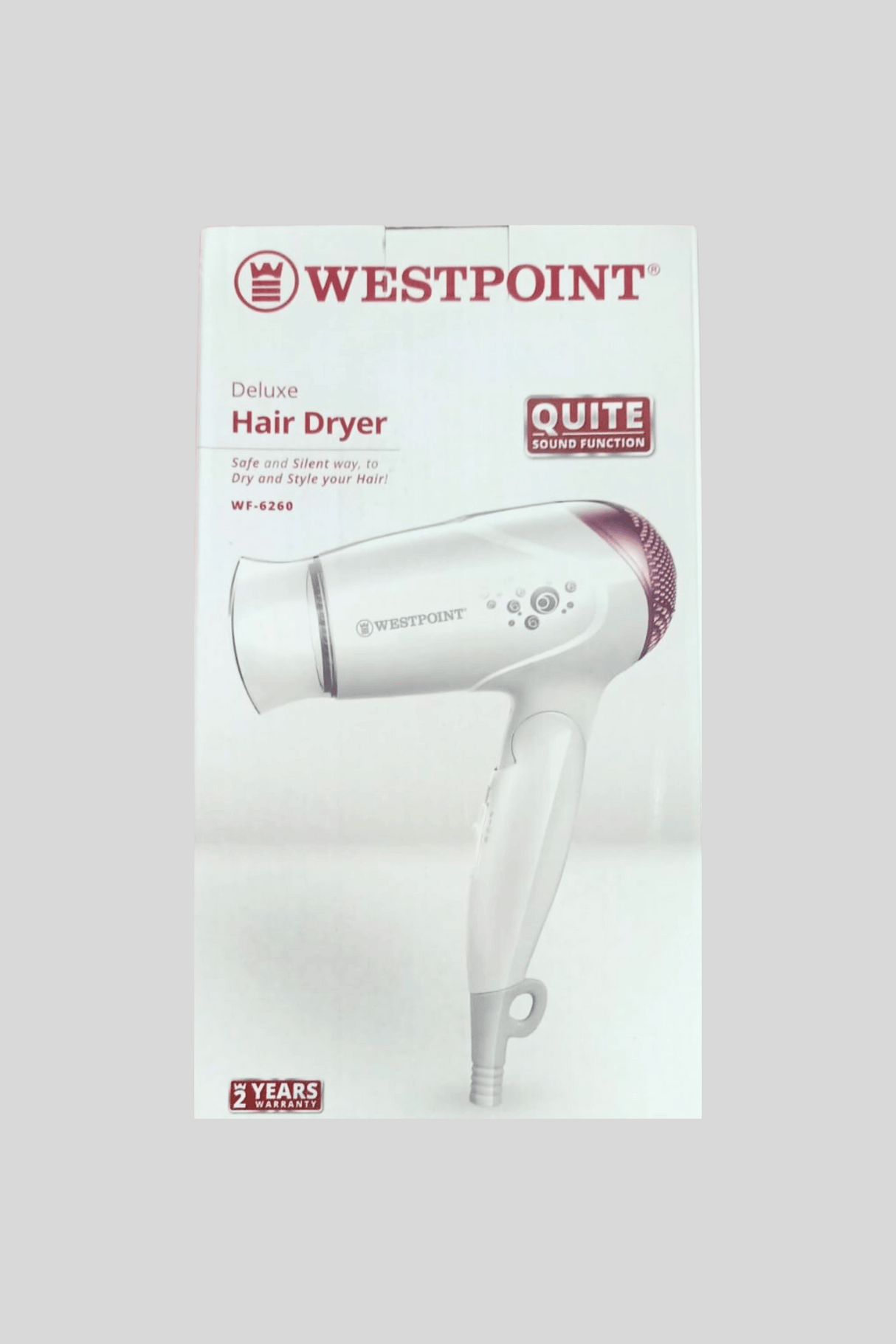 westpoint hair dryer 6260