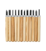 wood carving set 12pc