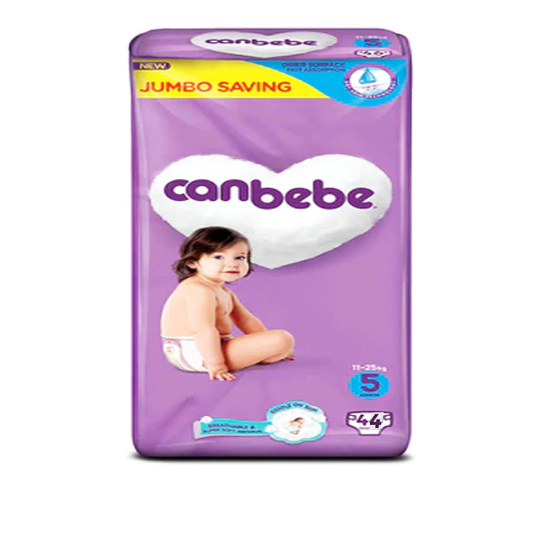 canbebe diaper jumbo pack junior 5 44pc