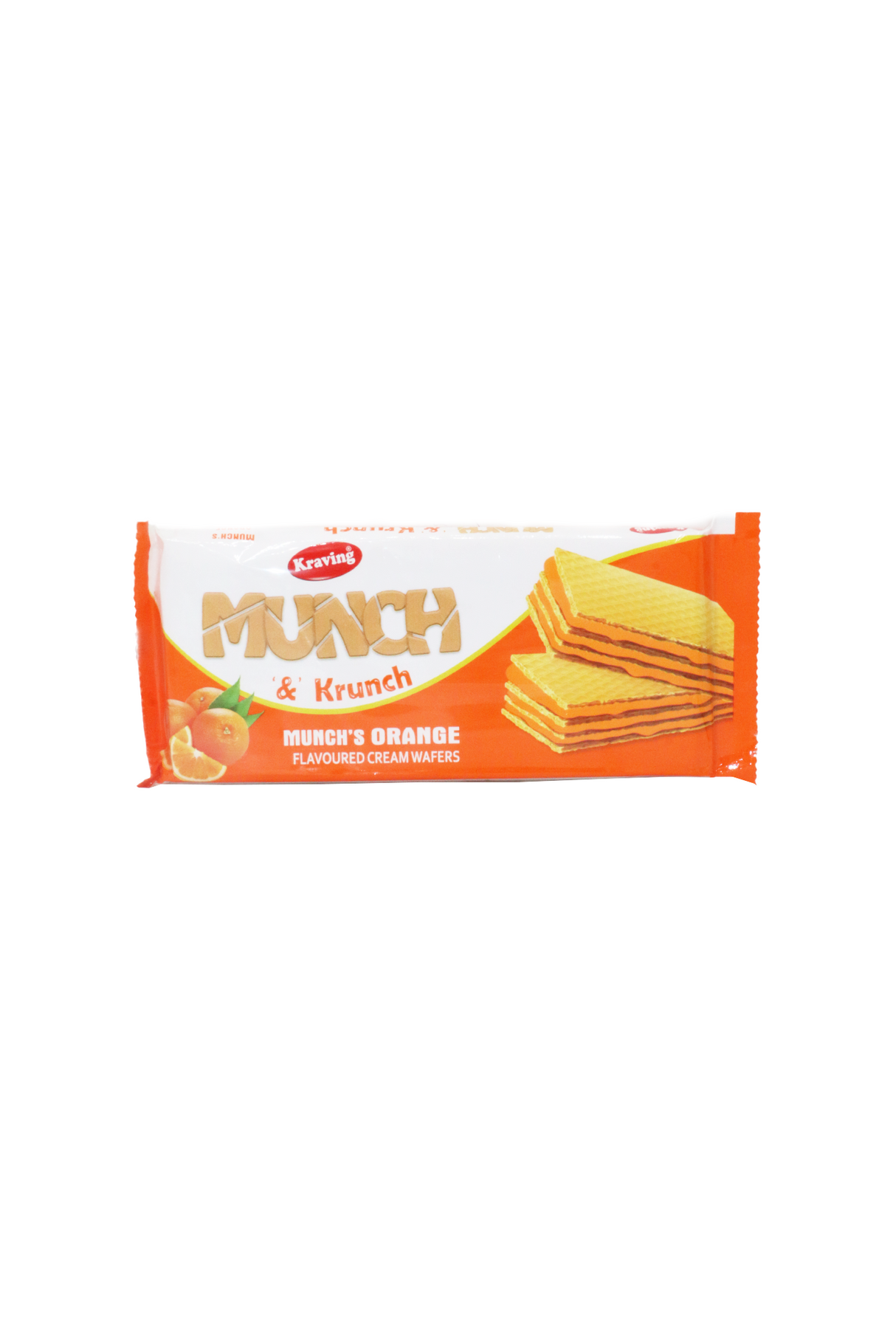kraving wafer munch orange 75g