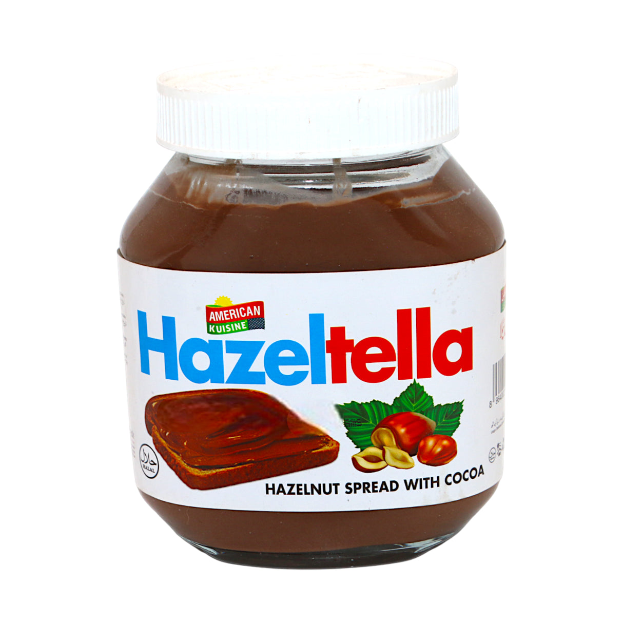 american kuisine spread hazeltella cocoa 680g