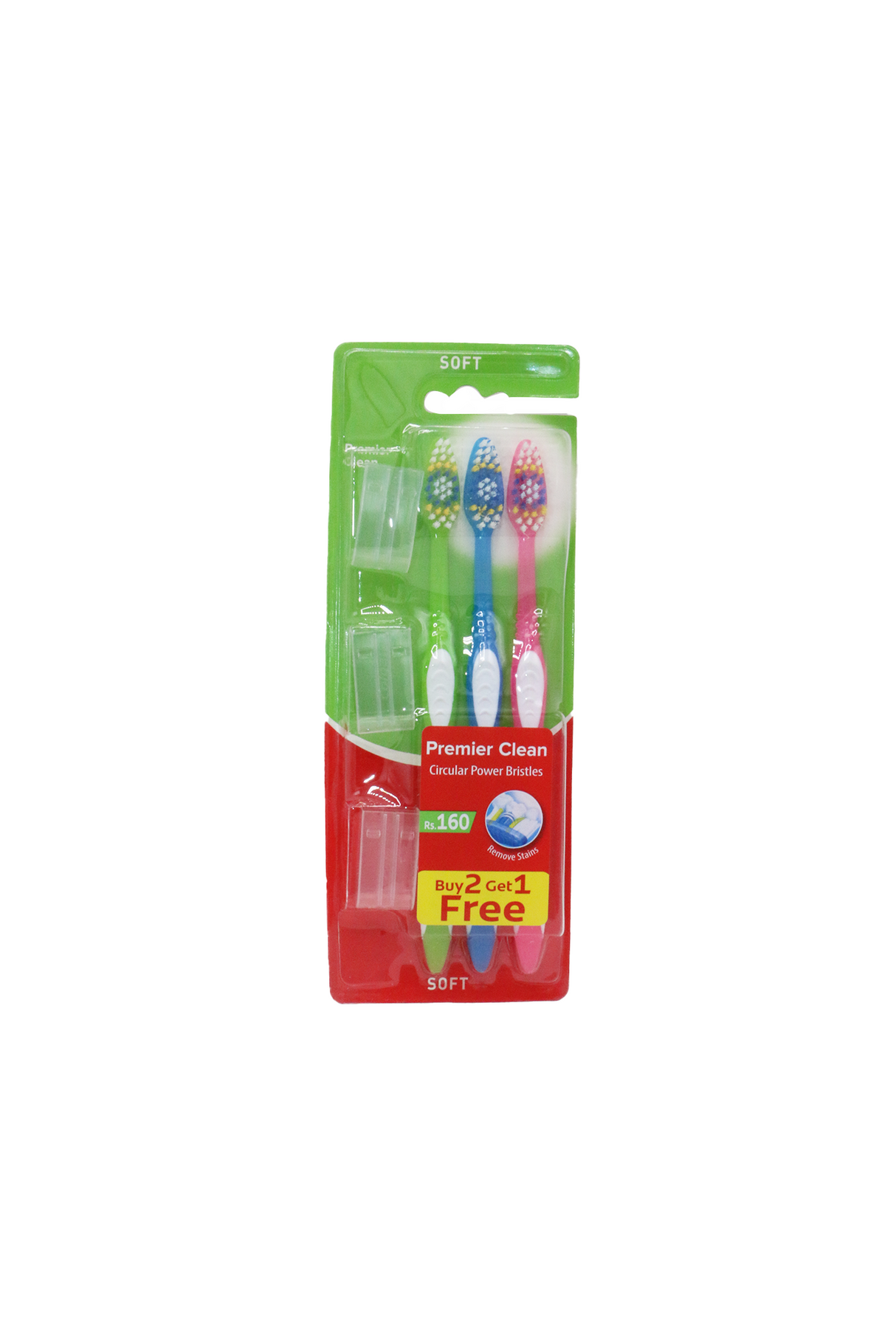 colgate tooth brush premier clean soft 3p