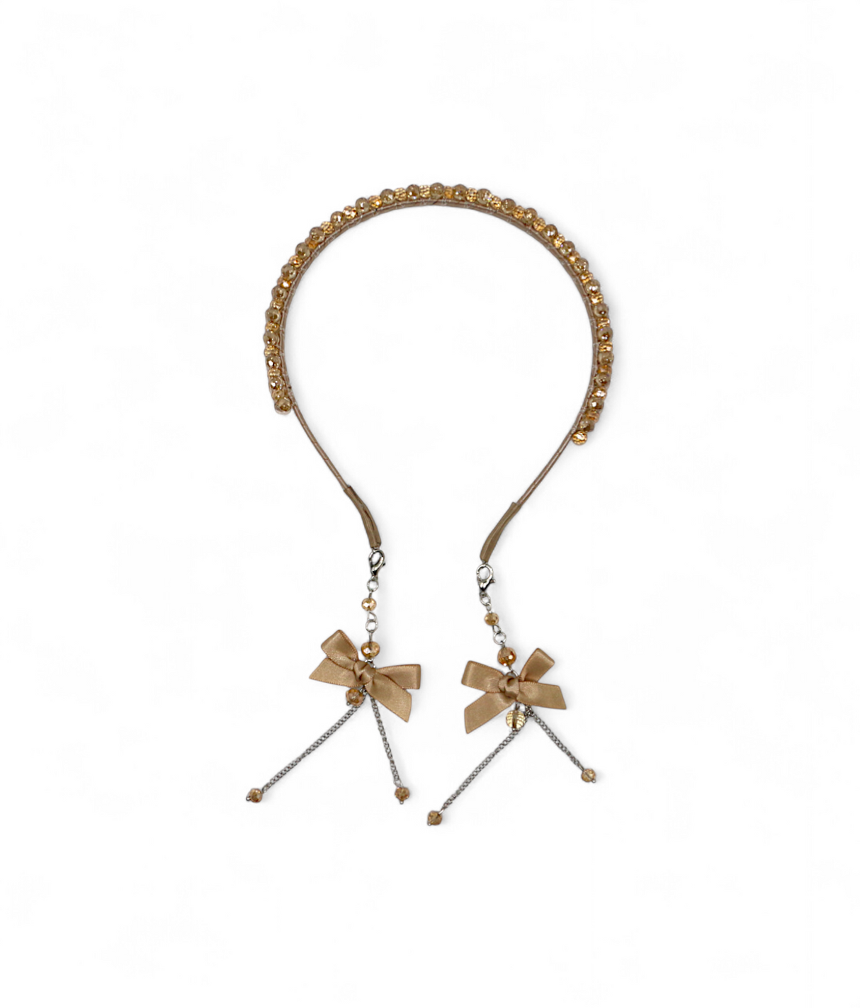 hair band handmade shiny crystal pearls china