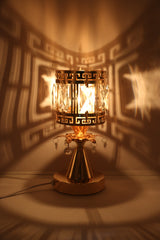 fancy touch lamp moti 11"x5" china d998
