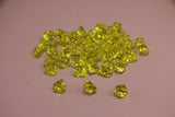 decorative artificial crystal beads yellow china 792