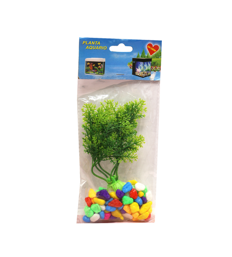 aquarium decor plant & stone 1013 china