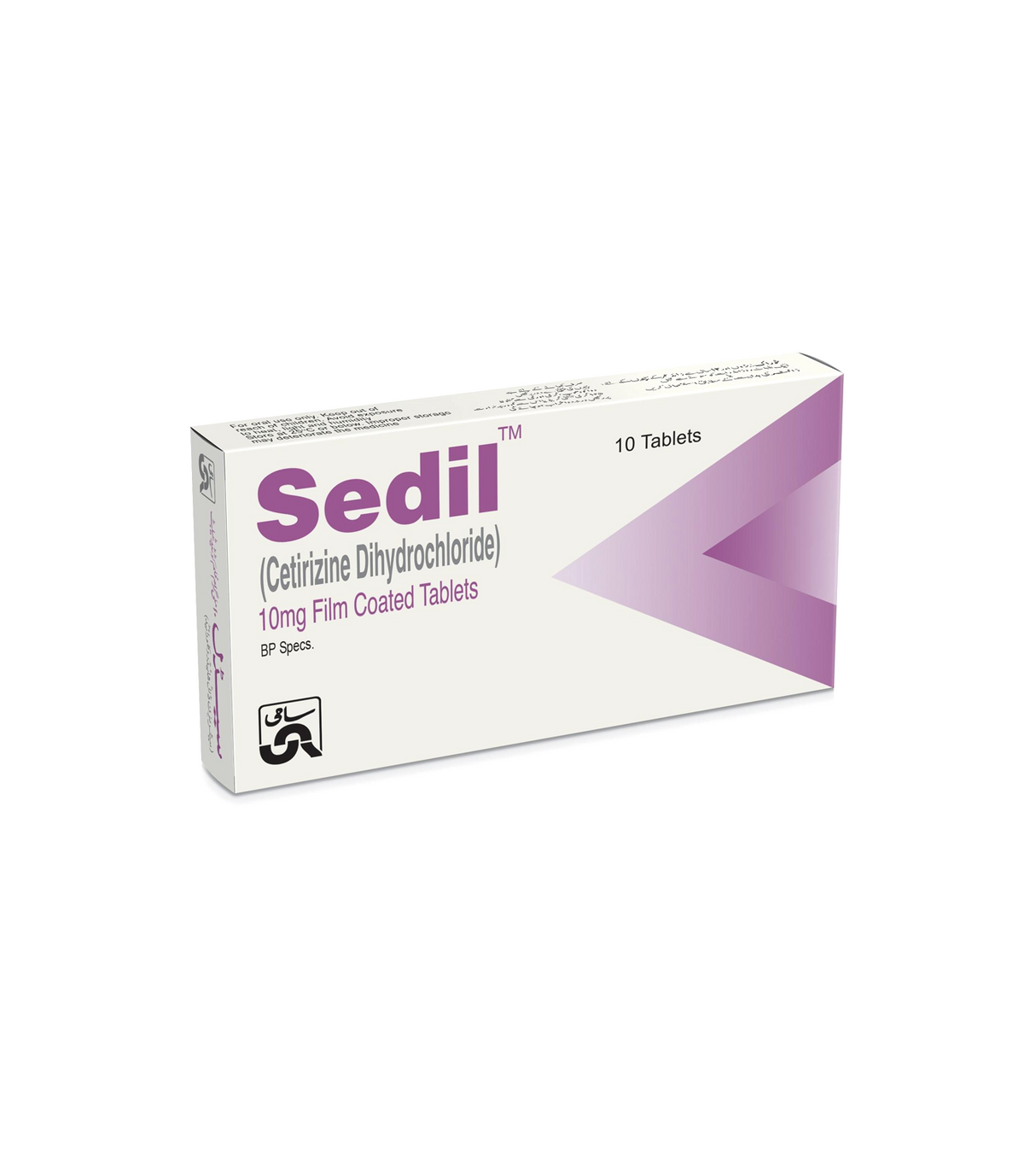 tab sedil 10mg 30s