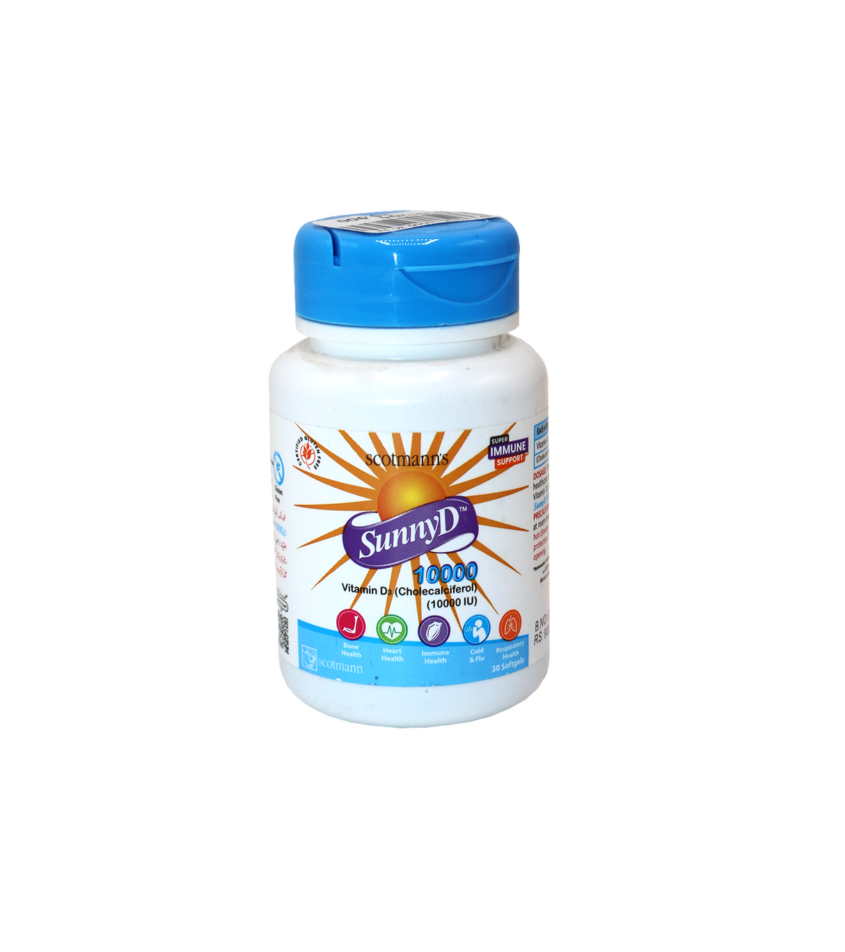 cap sunny d 10000 30p 1s bottle