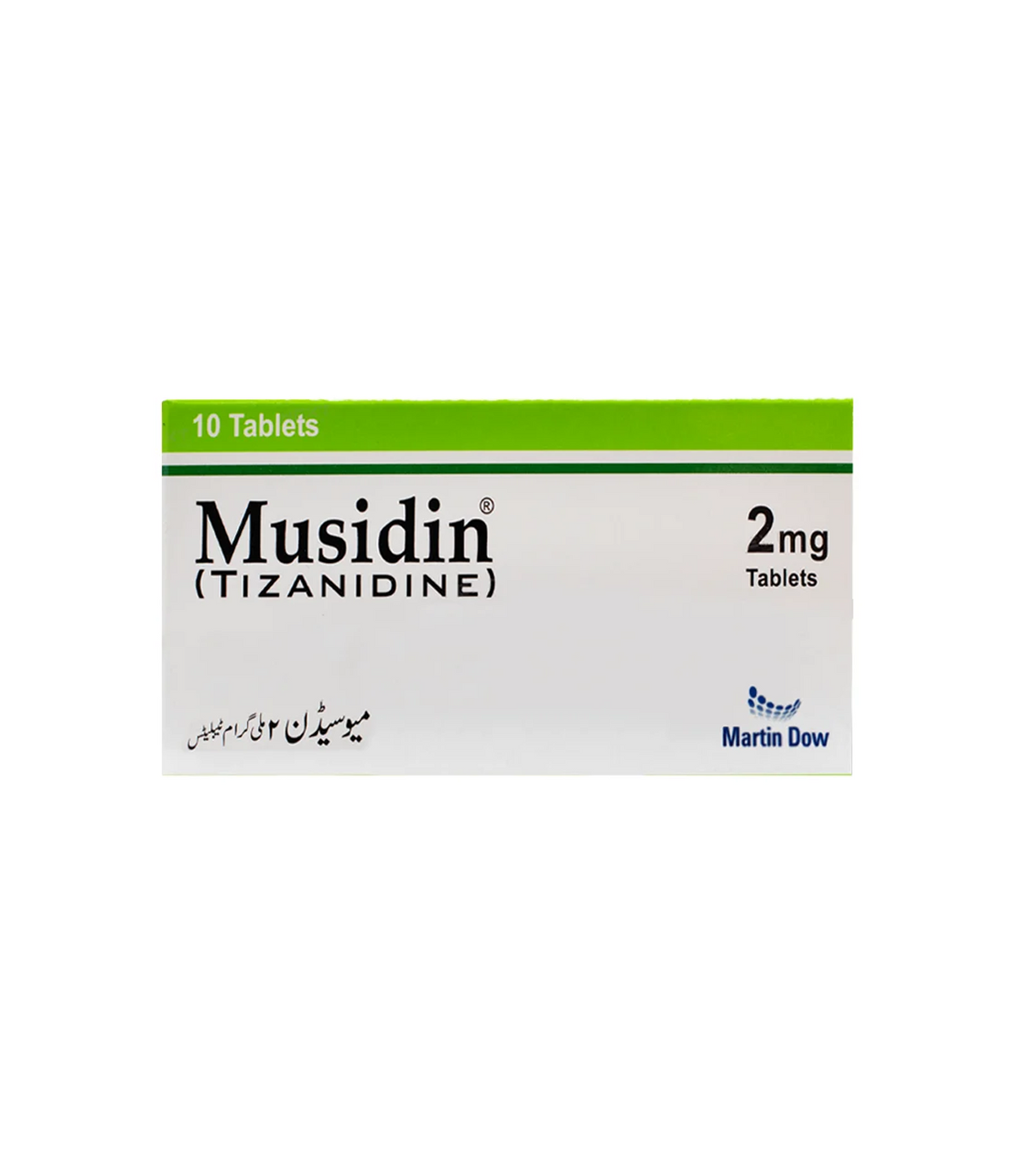 tab musidin 2mg 10s martin