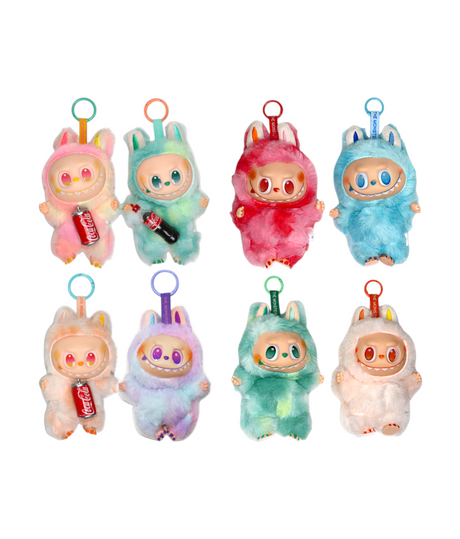 labubu doll luck different color 6" 0145