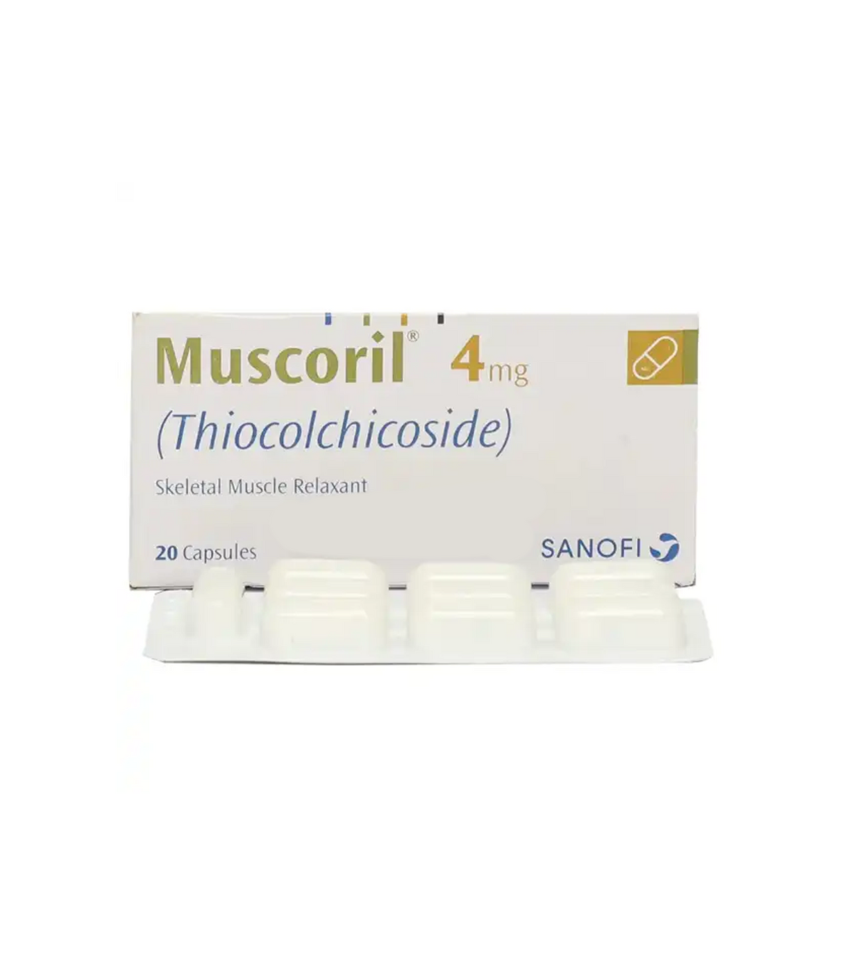 cap muscoril 4mg 20s sanofi