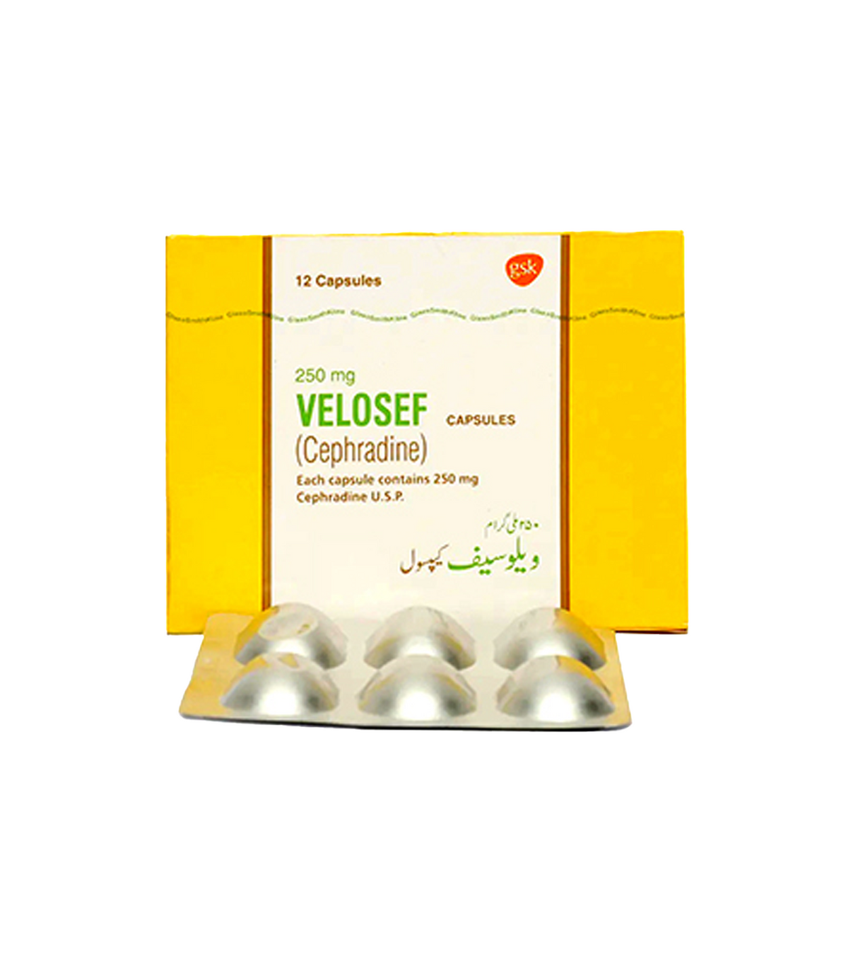 cap velosef 250mg 12s