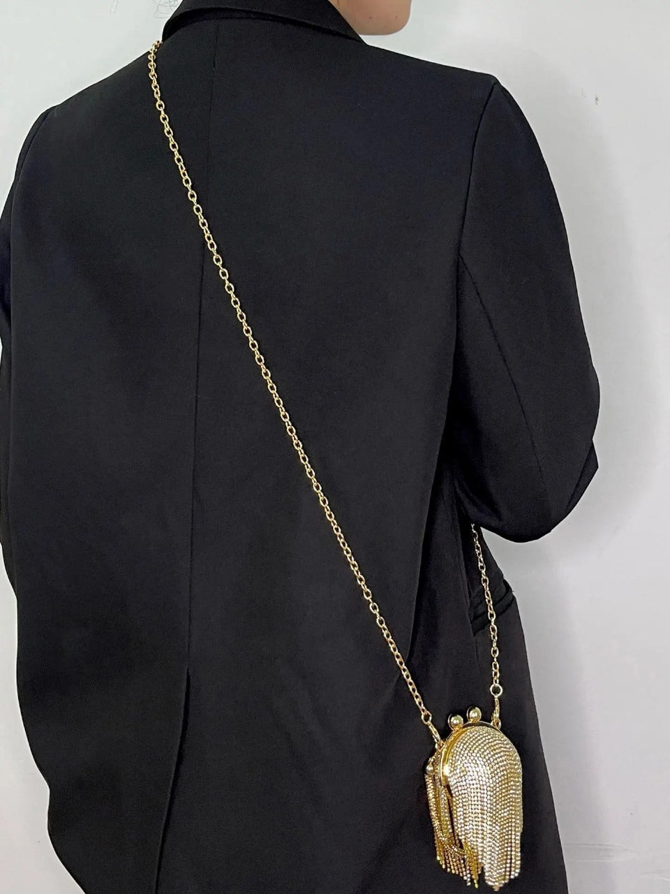 ladies mini fancy clutch with stone china 001