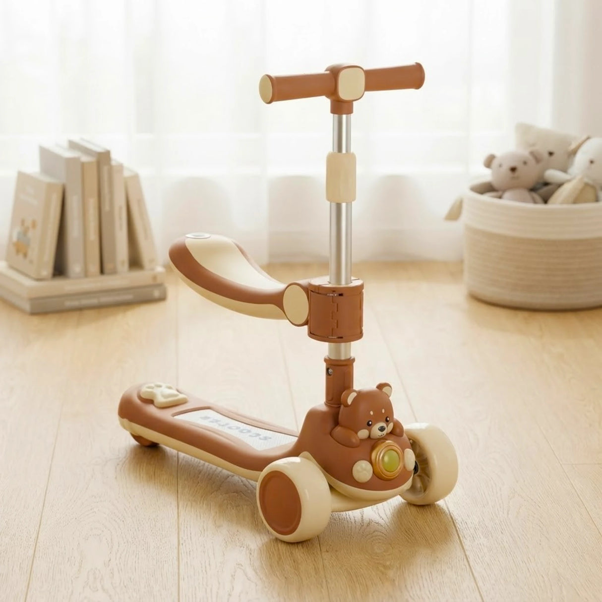 SCOOTY DOUBLE 3 WHEEL 2368-10 CHINA