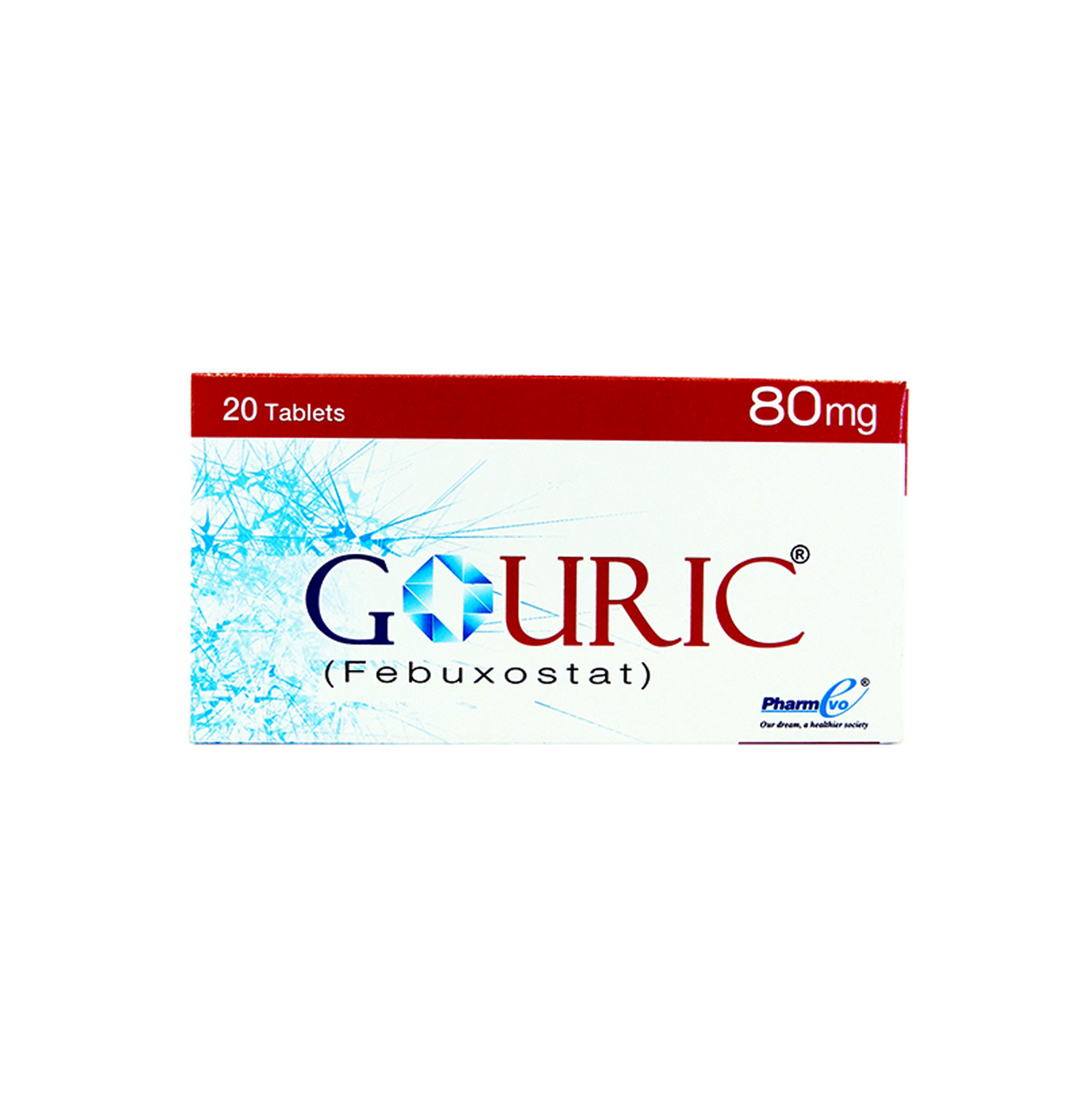 tab gouric 80mg 20s