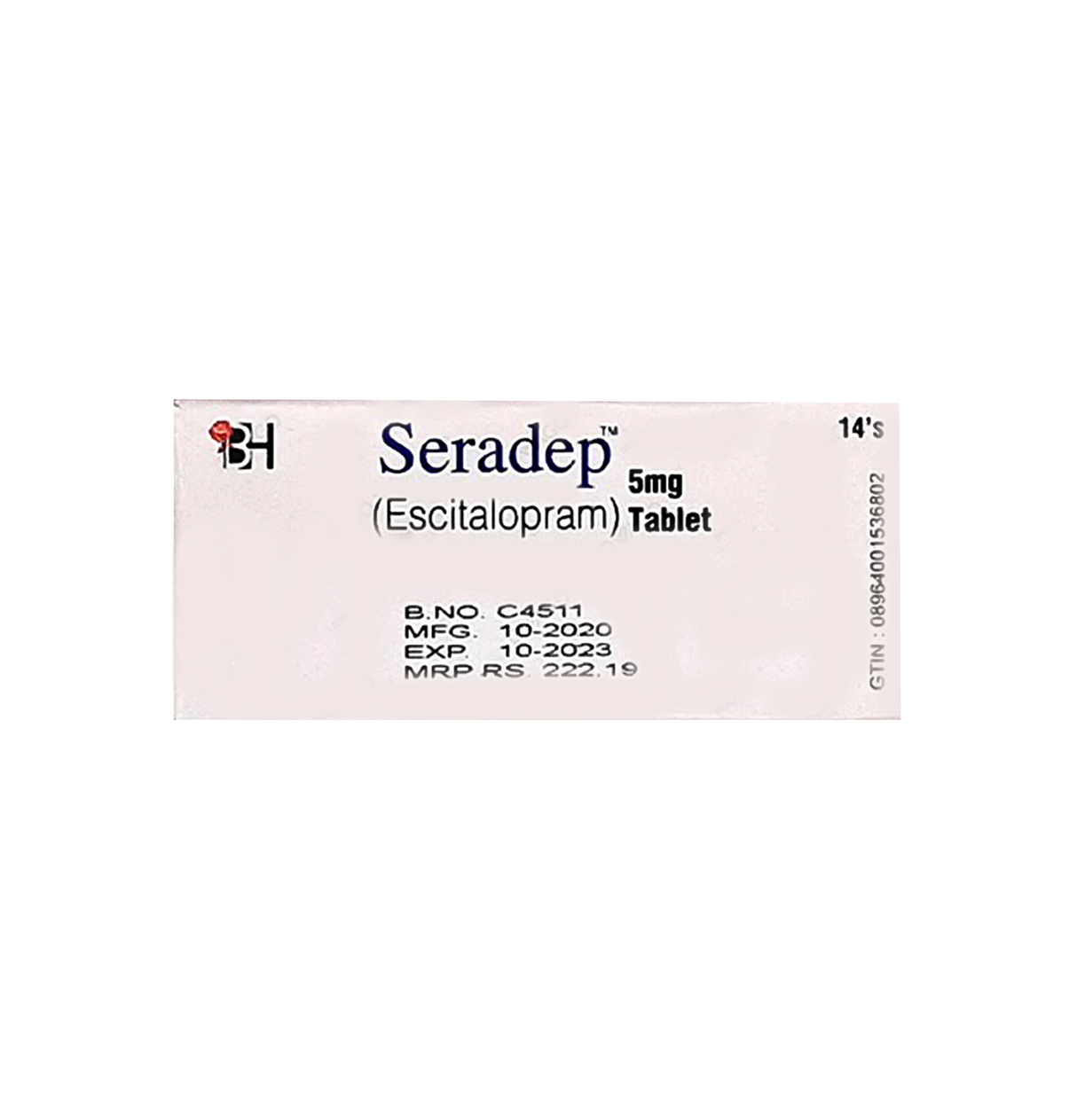 tab seradep 5mg 14s