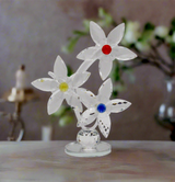 crystal flower 8.5"x7" china 5808 china
