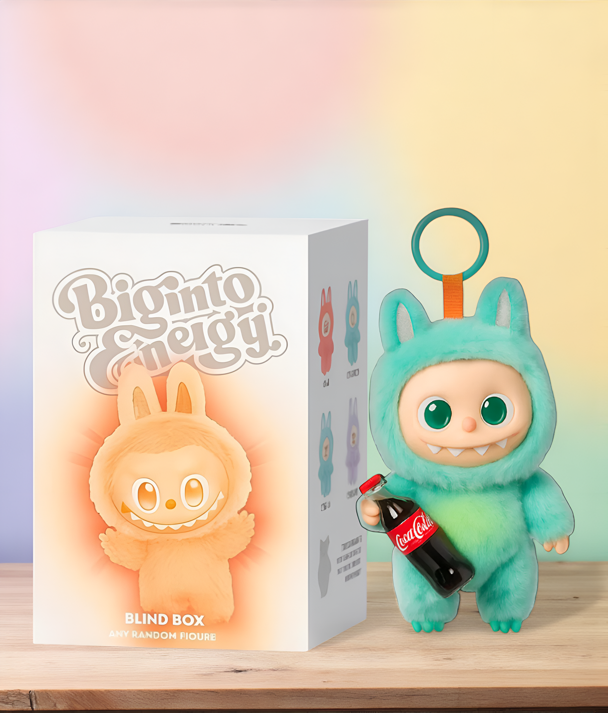 labubu doll luck different color 6" 0145