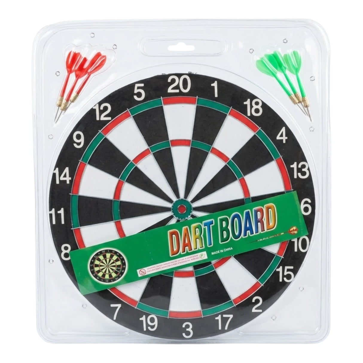 DART BOARD CRYSTAL LARGE 16" PIN CHINA