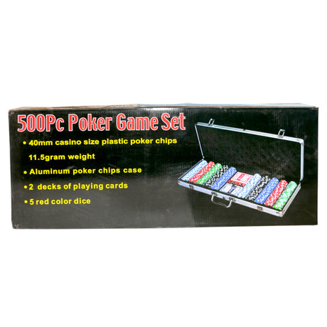 POKER SET 500PC BRIEF CASE CHINA