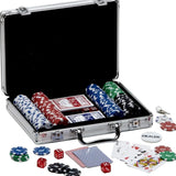 POKER SET 200PC BRIEF CASE CHINA