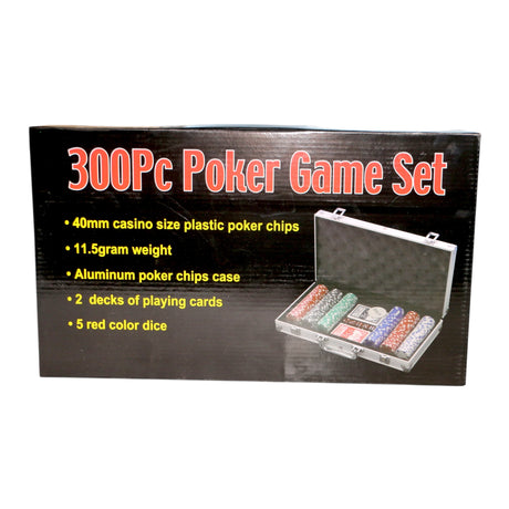 POKER SET 300PC BRIEF CASE CHINA