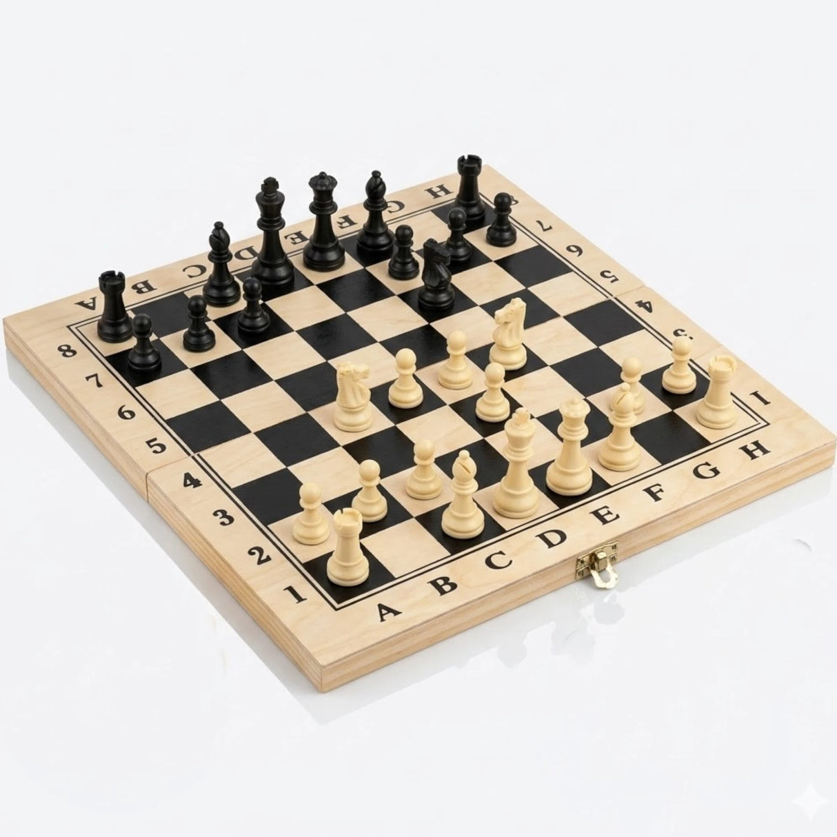 CHESS BOARD WOOD SMALL 3918 CHINA