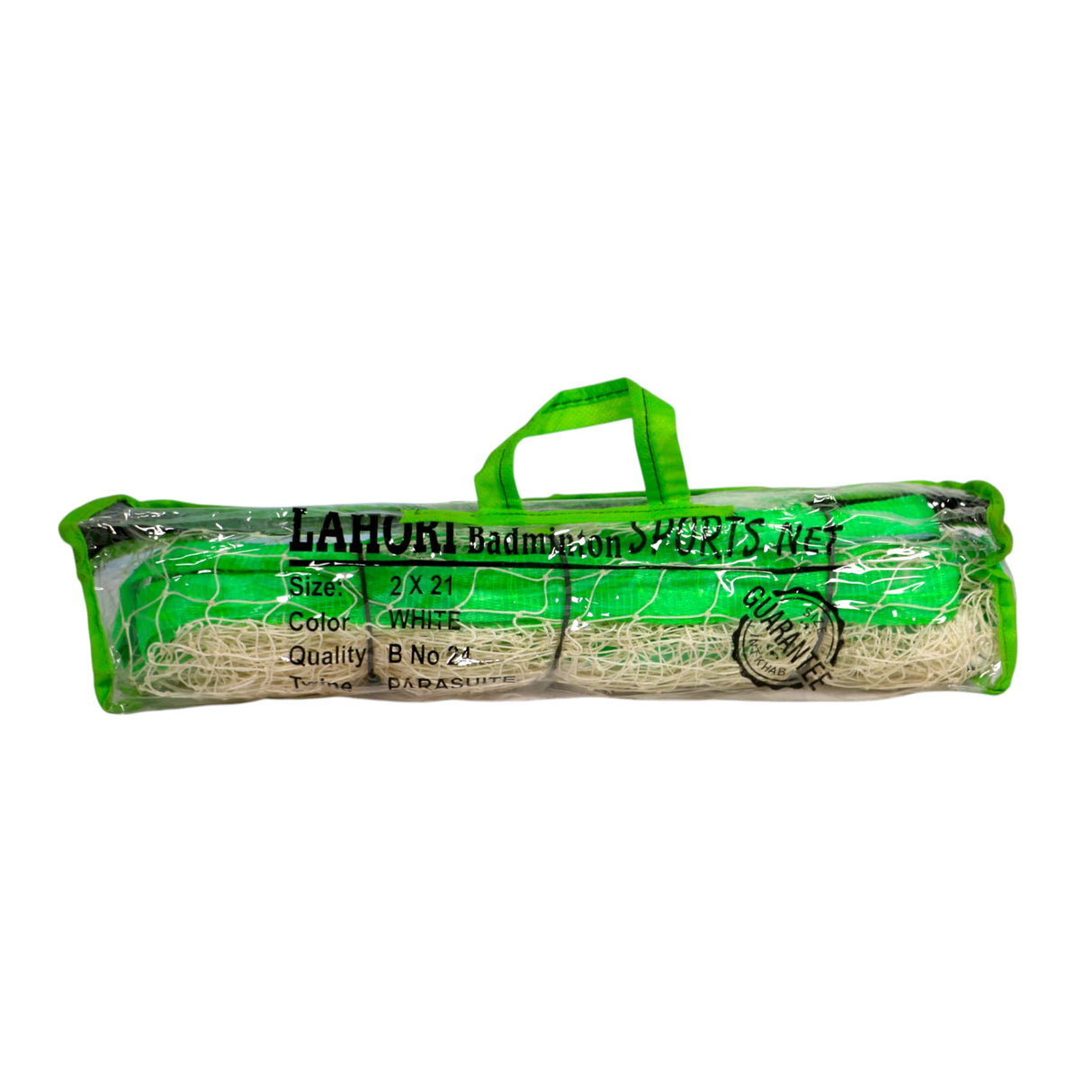 BADMINTON NET # B24 GREEN PATTI