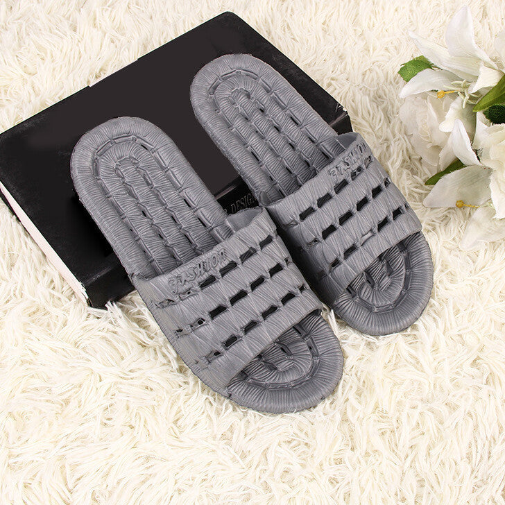 rubber bath slipper grey china