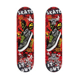 SKATES BOARD METAL BASE L 3108