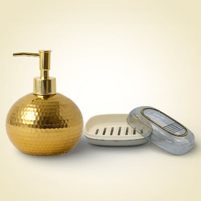 Soap Dish & Dispenser