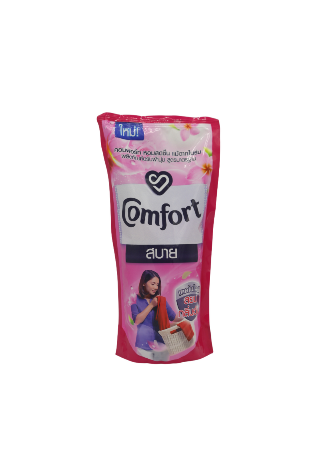 comfort fabric softner pink pouch 500ml