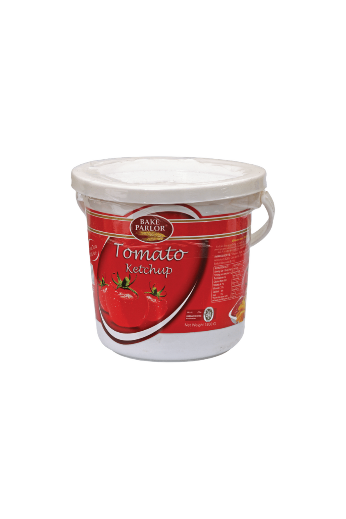 bake parlor ketchup tomato ketchup 1800g