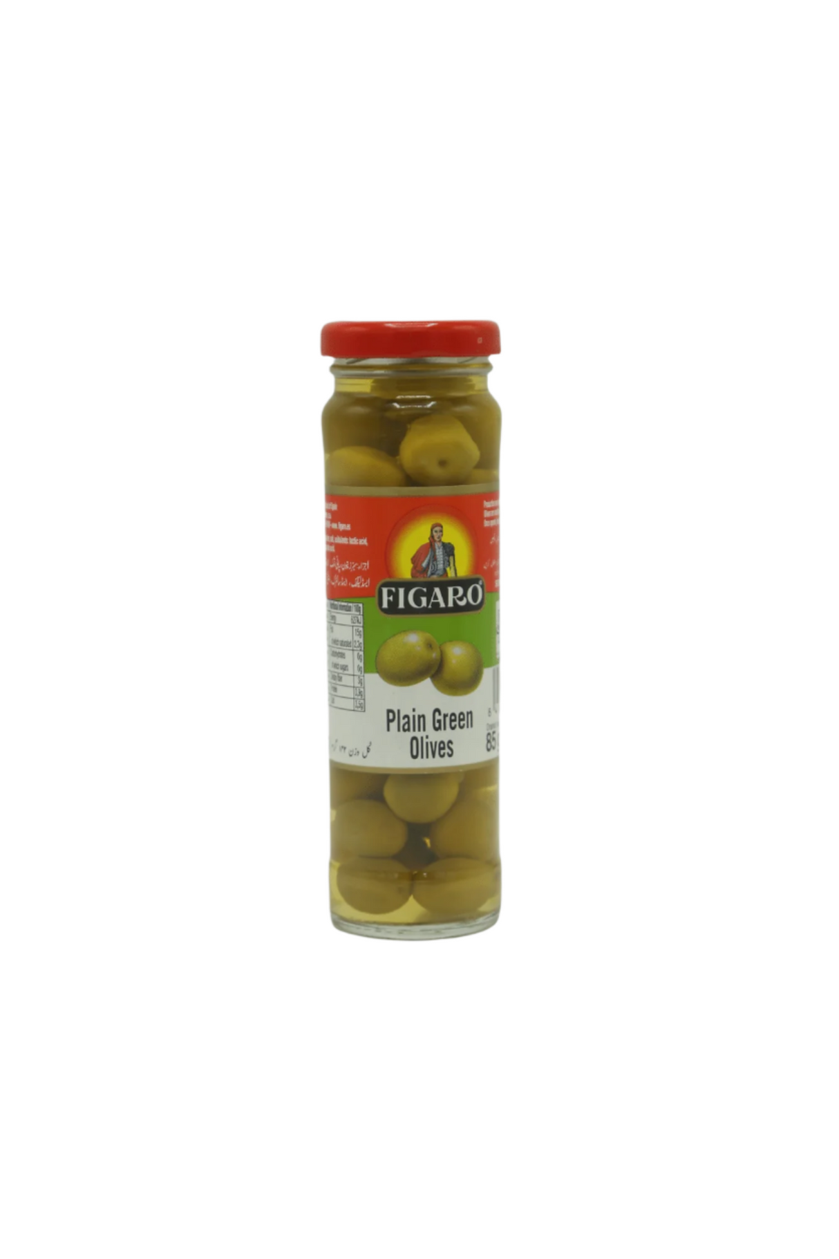 figaro olives plain green 142g