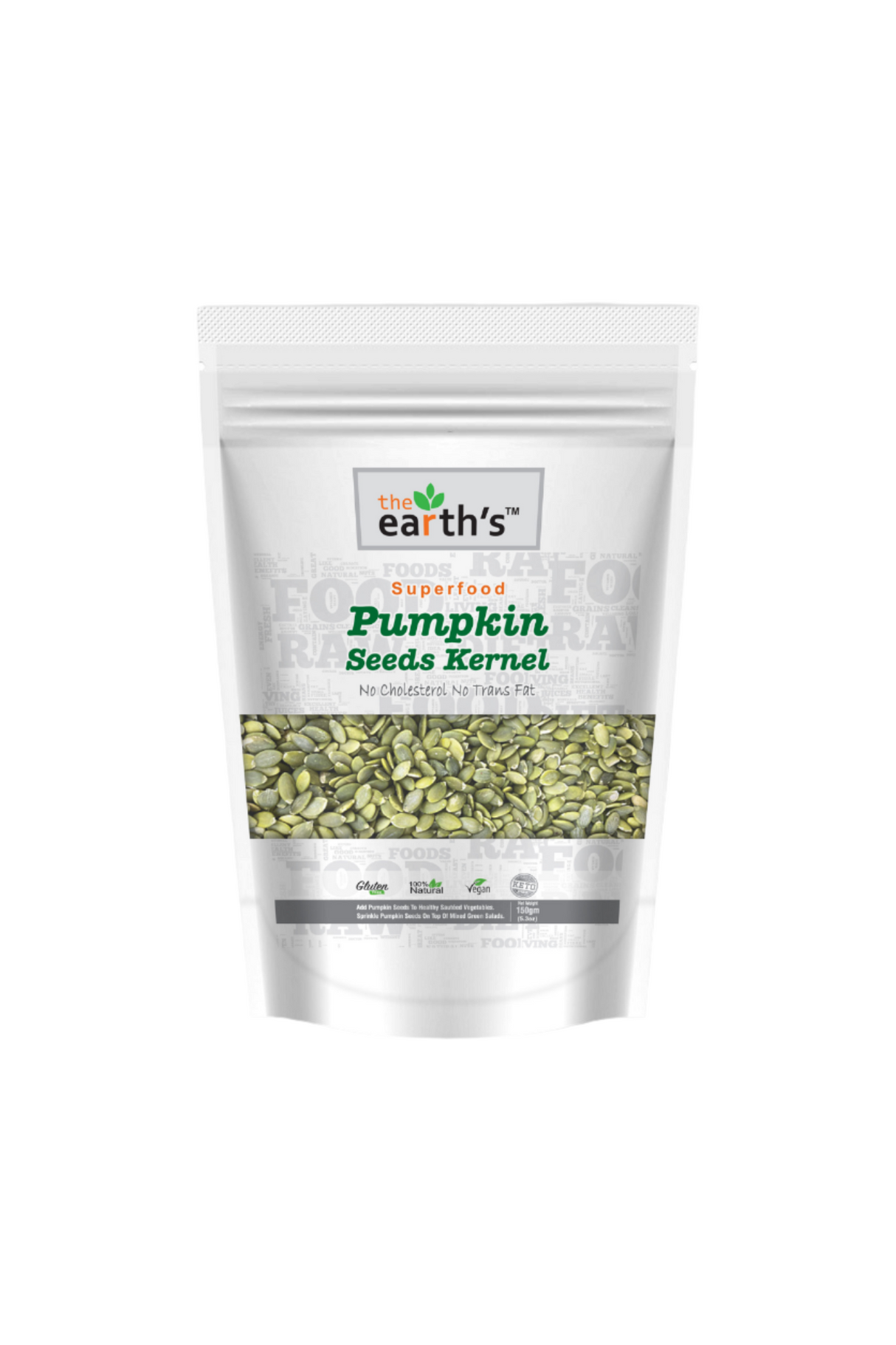 earths pumpkin seeds kernel 150g