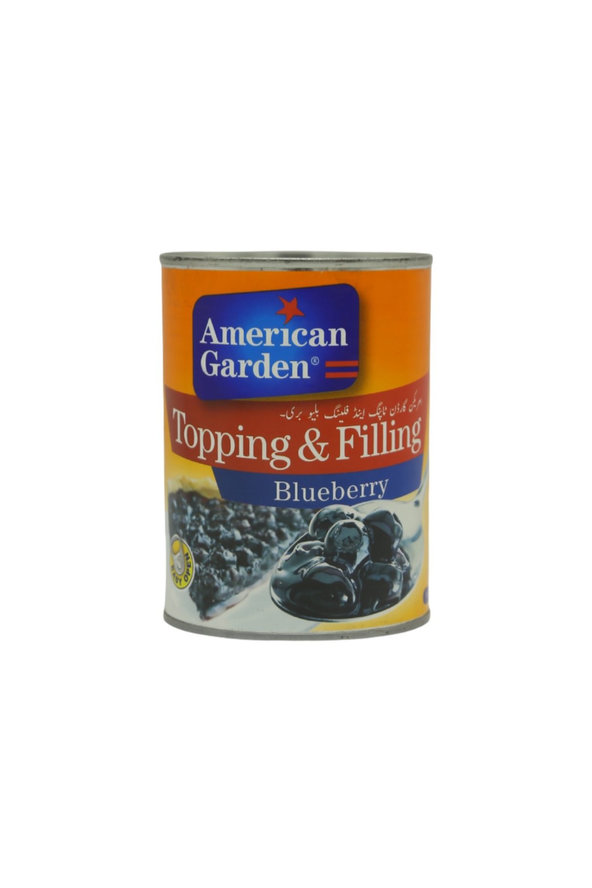 american garden topping & filling blueberry 595g usa