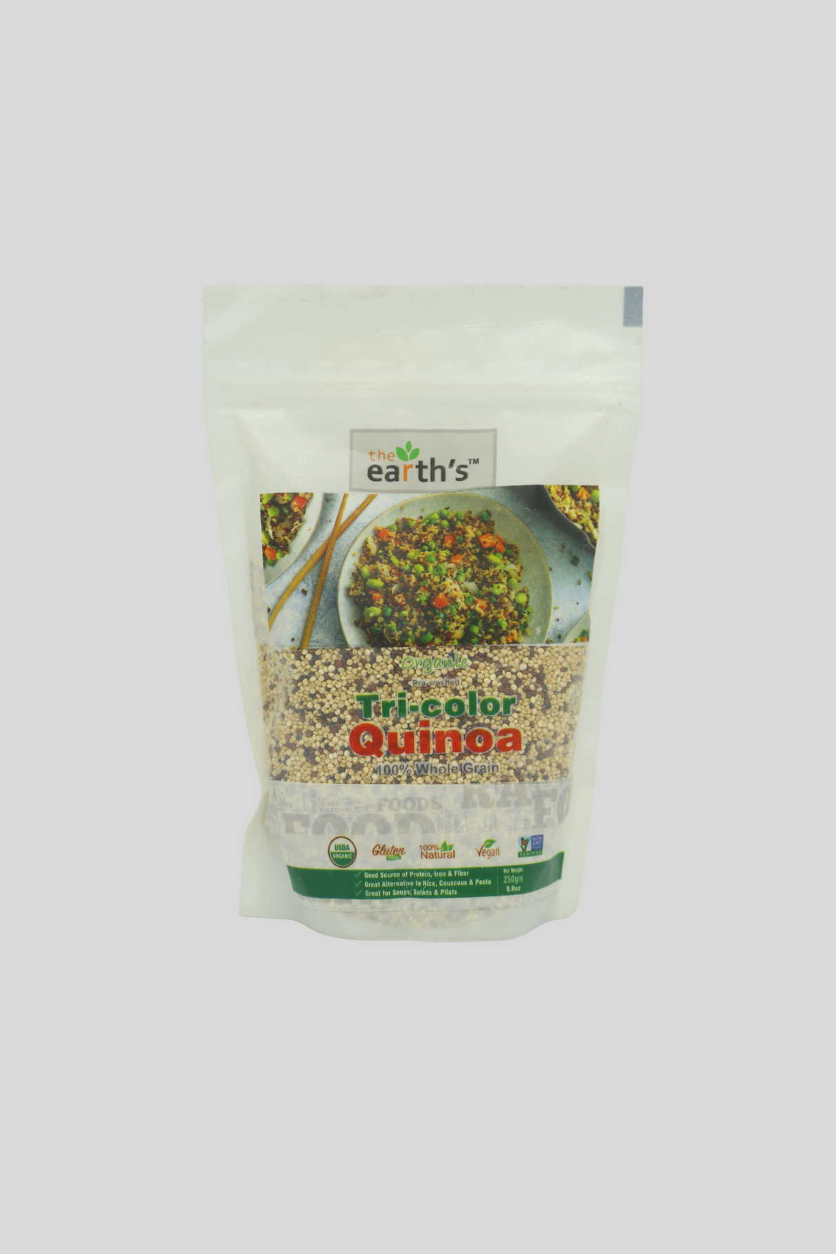 earths tri clr quinoa 250g