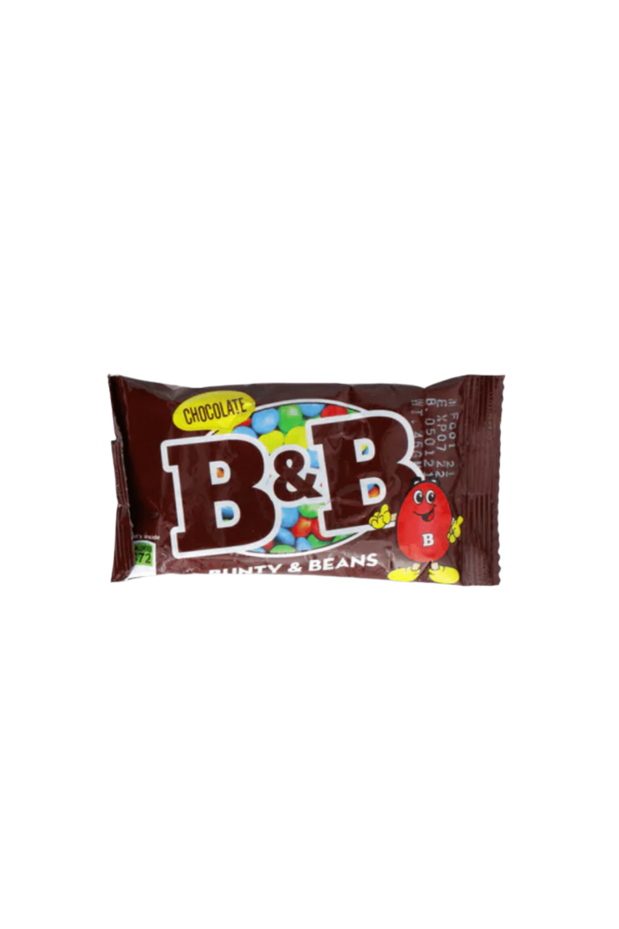 b&b chocolate beans brown 40g