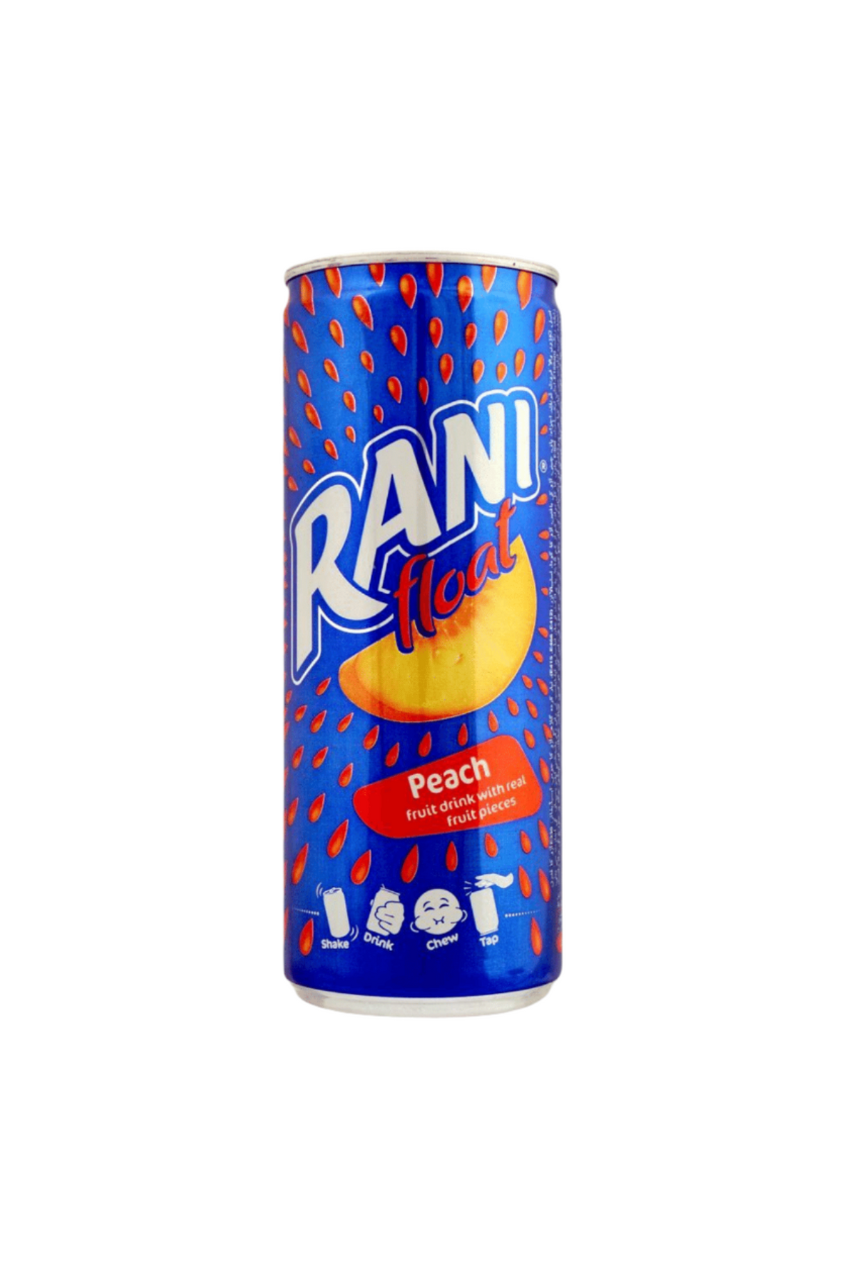rani drink float peach 240ml